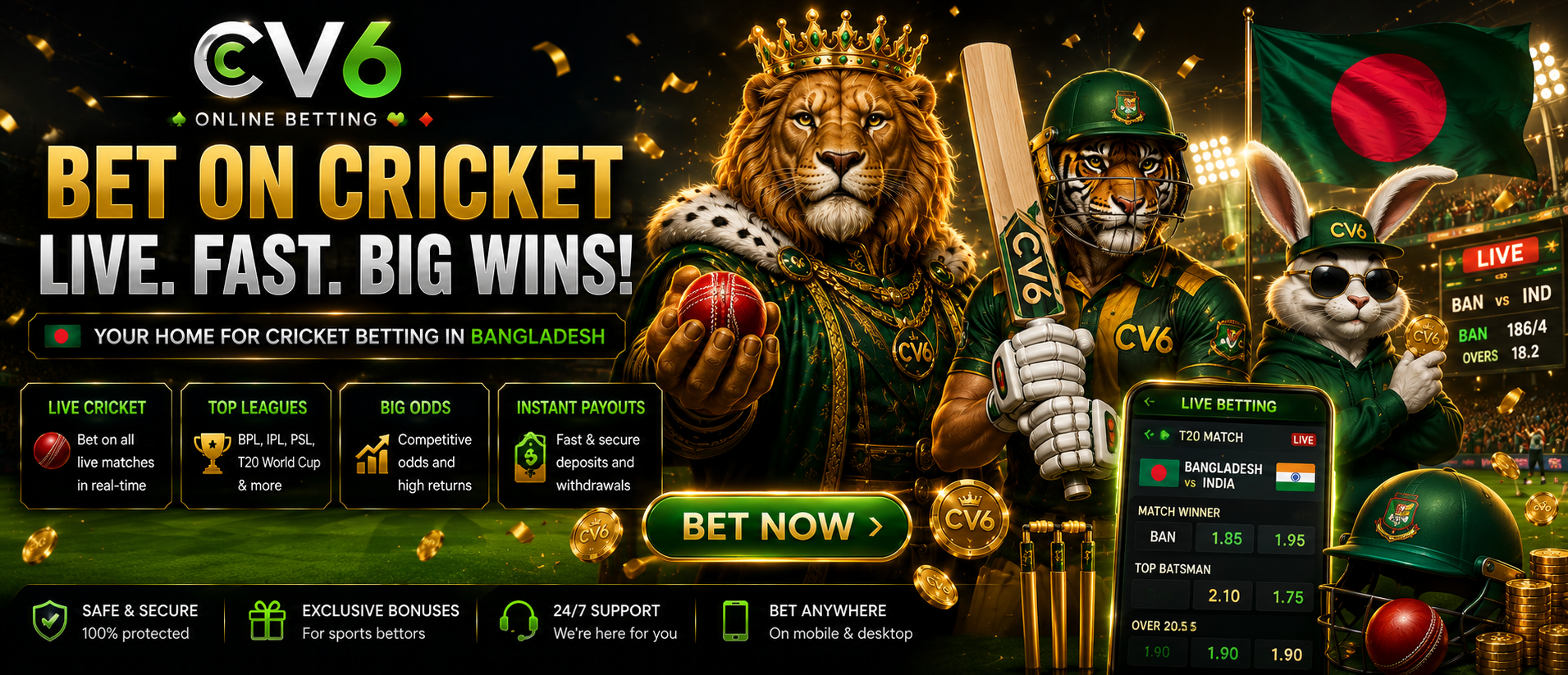 CV6 Betting Banner