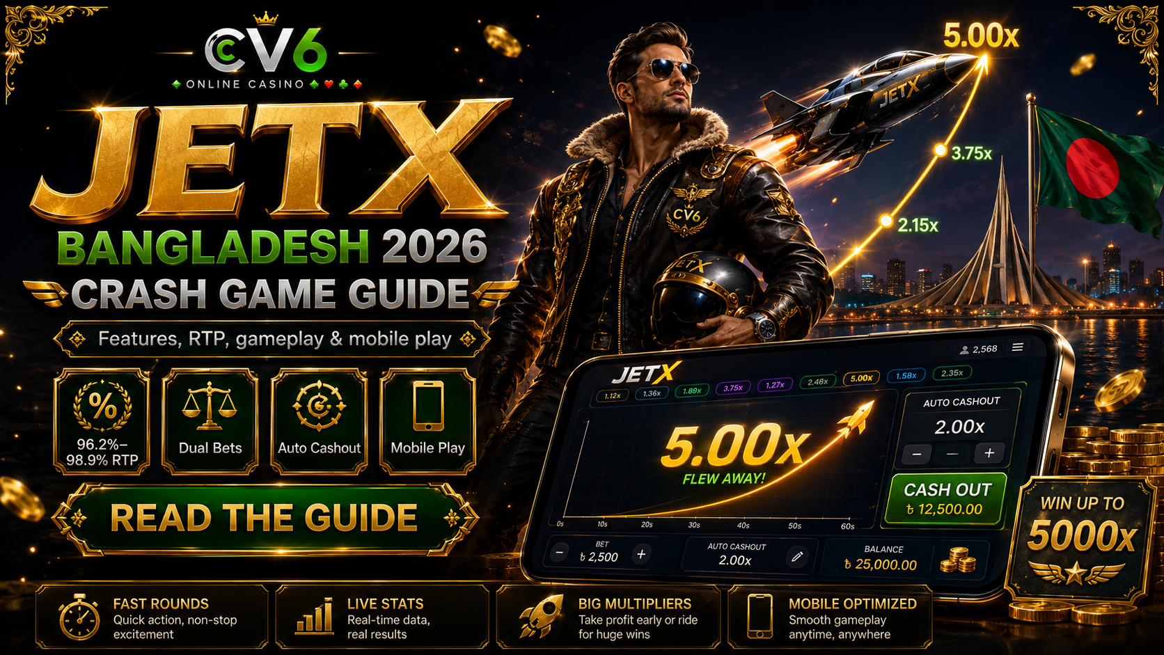 JetX in Bangladesh in 2026